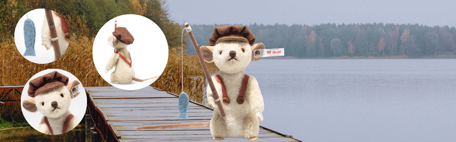 Steiff Huckleberry Finn Maus
